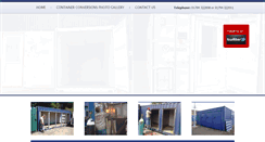 Desktop Screenshot of convertcontainers.com